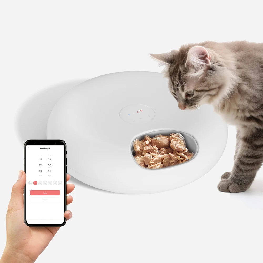 Smart Automatic Pet Feeder – WiFi-Enabled Food Dispenser for Cats & Dogs